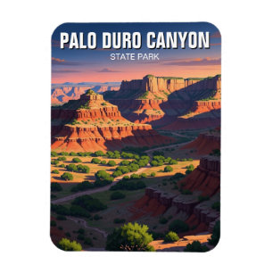 Texas Palo Duro Canyon State Park Reise Magnet