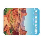Texas Palo Duro Canyon State Park Travel Magnet (Horizontal)