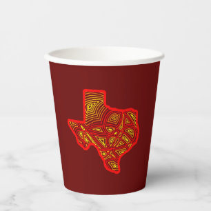 Texas Paper Cups Pappbecher