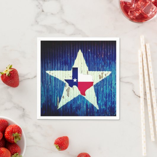 Texas Paper Napkin Serviette (Beispiel)