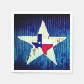 Texas Paper Napkin Serviette (Vorderseite)
