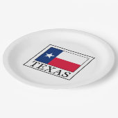 Texas Pappteller (Schrägansicht)
