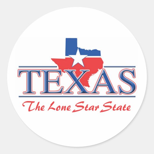 Texas Patriotic Stickers (Vorderseite)