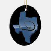 TEXAS-PEITSCHE KERAMIKORNAMENT (Rechts)