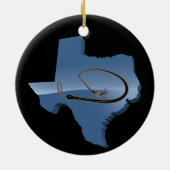TEXAS-PEITSCHE KERAMIKORNAMENT (Hinten)