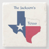 Texas personalisiert Untersetzer (Vorderseite)