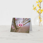 Texas-Pfirsich-Blüten Karte (Gelbe Blume)