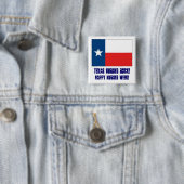 Texas pflegt Felsen! - Krankenschwester-Woche Button (Beispiel)