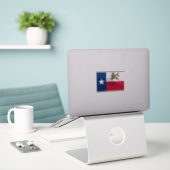 Texas Pheasant Flag Aufkleber (Laptop auf Schreibtisch)