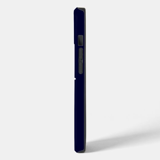 Texas Phone Cover Navy Blue Hand Sketch Style (Rückseite / Links)