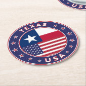 Texas, phone heiraten zu sticker, tote bag runder pappuntersetzer (Angewinkelt)