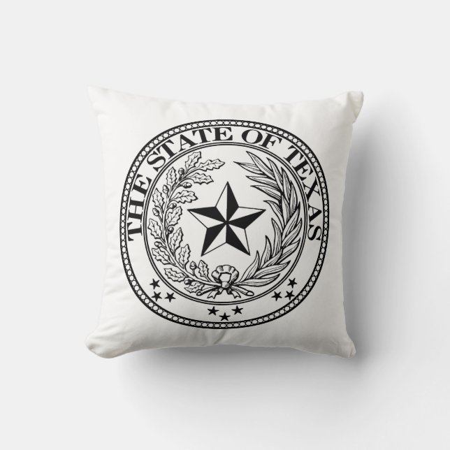 Texas Pillows Siegel Kissen (Vorderseite)