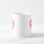 Texas Pink Heart - I Liebe TX Kaffeetasse (Mittel)