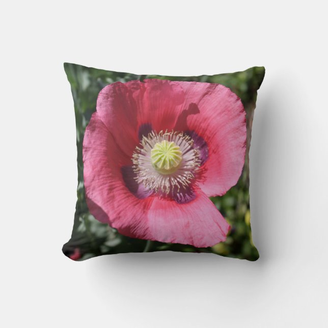 Texas Pink Skullcap Pillow Kissen (Vorderseite)