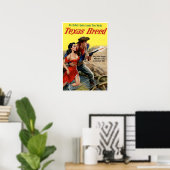 Texas-Plakat Poster (Heimbüro)