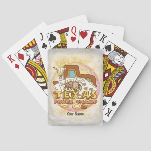 Texas Poker Spielkarten (Rückseite)