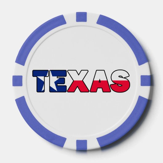 Texas Pokerchips (Vorderseite)