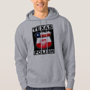 Texas Polnisch American Hooded Hoodie