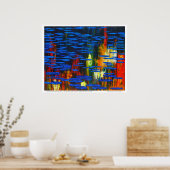 Texas Pondscape Poster (Küche)