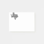 Texas Post-it Klebezettel (Vorderseite)
