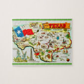 Texas Postcard Karte Jigsaw Puzzle (Horizontal)