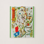 Texas Postcard Karte Jigsaw Puzzle (Vertikal)