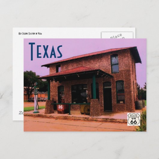 Texas Postcard Postkarte (Vorne/Hinten)