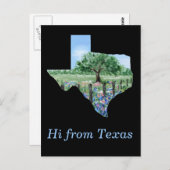 Texas Postcard Postkarte (Vorne/Hinten)