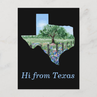 Texas Postcard Postkarte