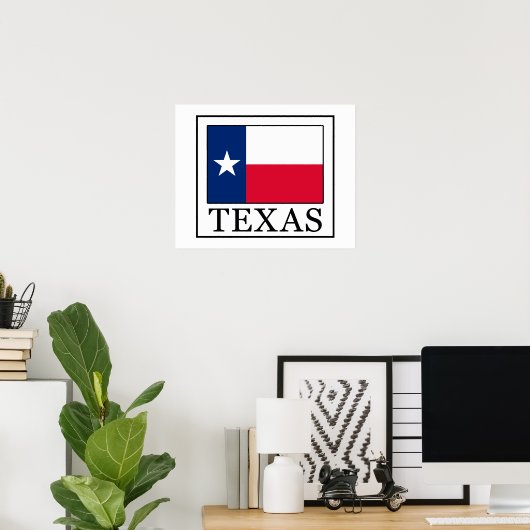 Texas Poster (Heimbüro)