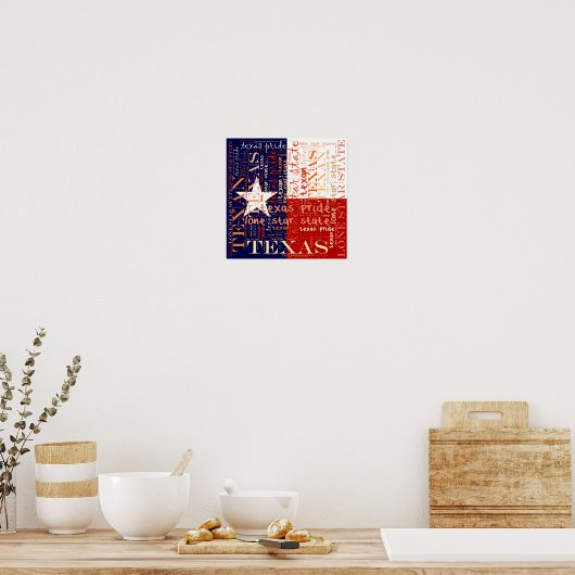 Texas Poster (Küche)