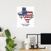 Texas Poster (Heimbüro)