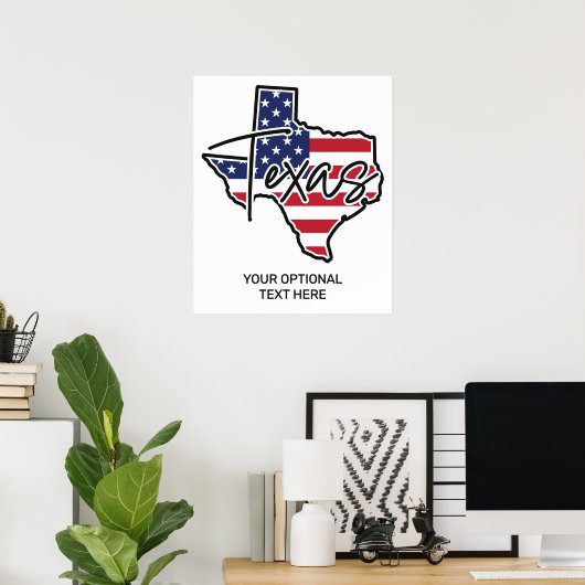 Texas Poster (Heimbüro)