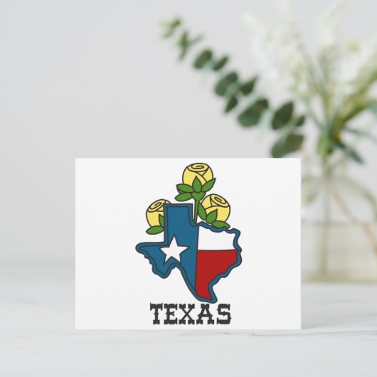 Texas Postkarte (Stehend Vorderseite)
