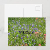 TEXAS Postkarte (Vorne/Hinten)
