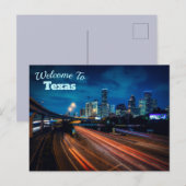 Texas Postkarte (Vorne/Hinten)