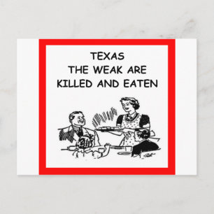 TEXAS POSTKARTE