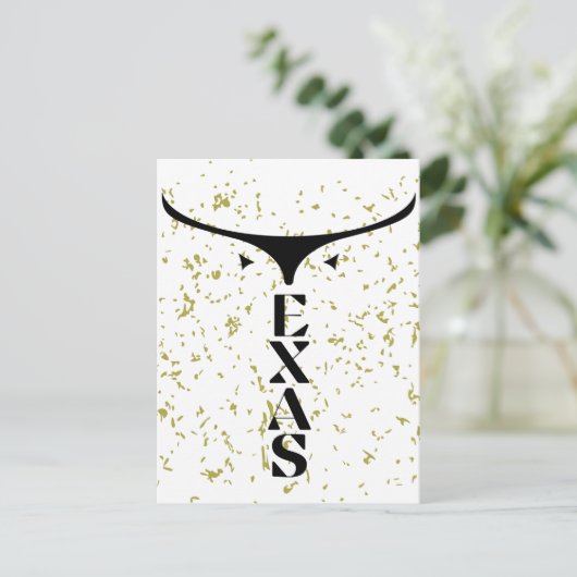 TEXAS POSTKARTE (Stehend Vorderseite)