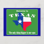 Texas Postkarte (Vorderseite)
