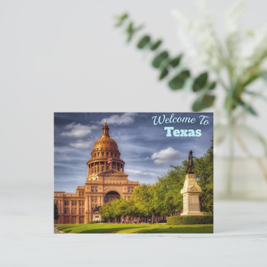 Texas Postkarte (Stehend Vorderseite)