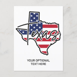 Texas Postkarte