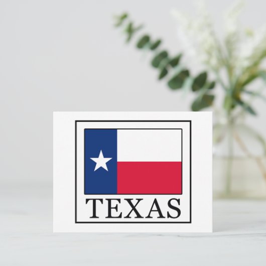 Texas Postkarte (Stehend Vorderseite)