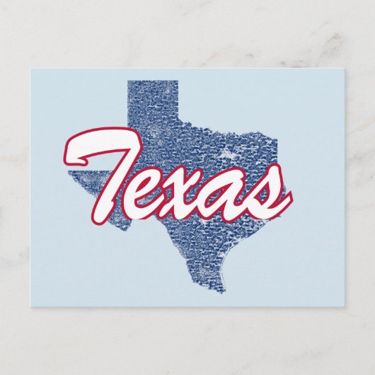 Texas Postkarte (Vorderseite)