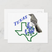 Texas Postkarte (Vorne/Hinten)