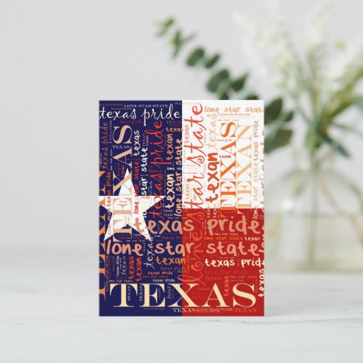 Texas Postkarte (Stehend Vorderseite)