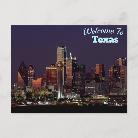 Texas Postkarte (Vorderseite)