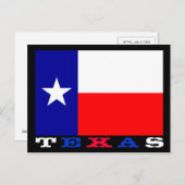 Texas Postkarte (Vorne/Hinten)