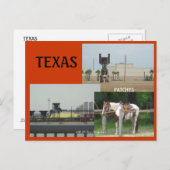 TEXAS POSTKARTE (Vorne/Hinten)