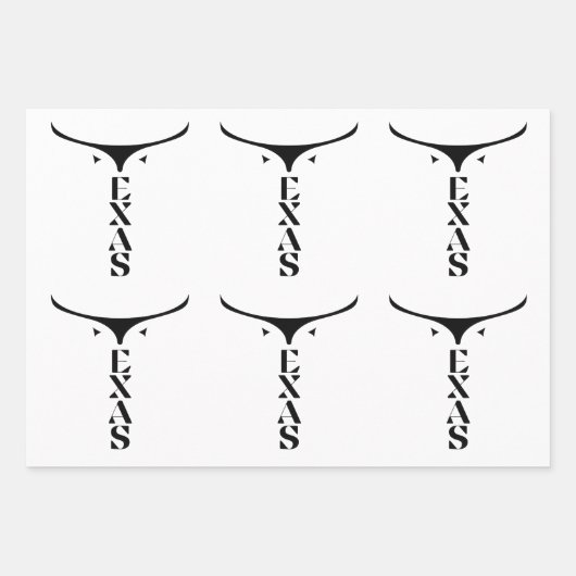 TEXAS PRIDE GESCHENKPAPIER SET (Vorderseite 3)