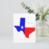 Texas Pride Postkarte (Stehend Vorderseite)